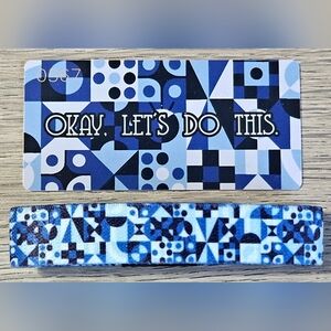 ZOX "OKAY LET'S DO THIS" #567 POSITIVE AFFIRMATION NEW MED COLLECTIBLE WRISTBAND